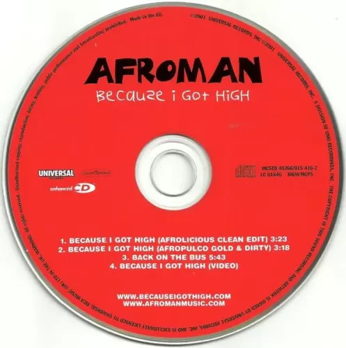 Afroman - Because I got high